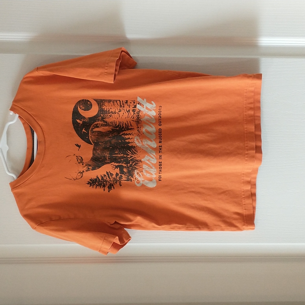 Carhartt orange Rugged Outdoors t-shirt